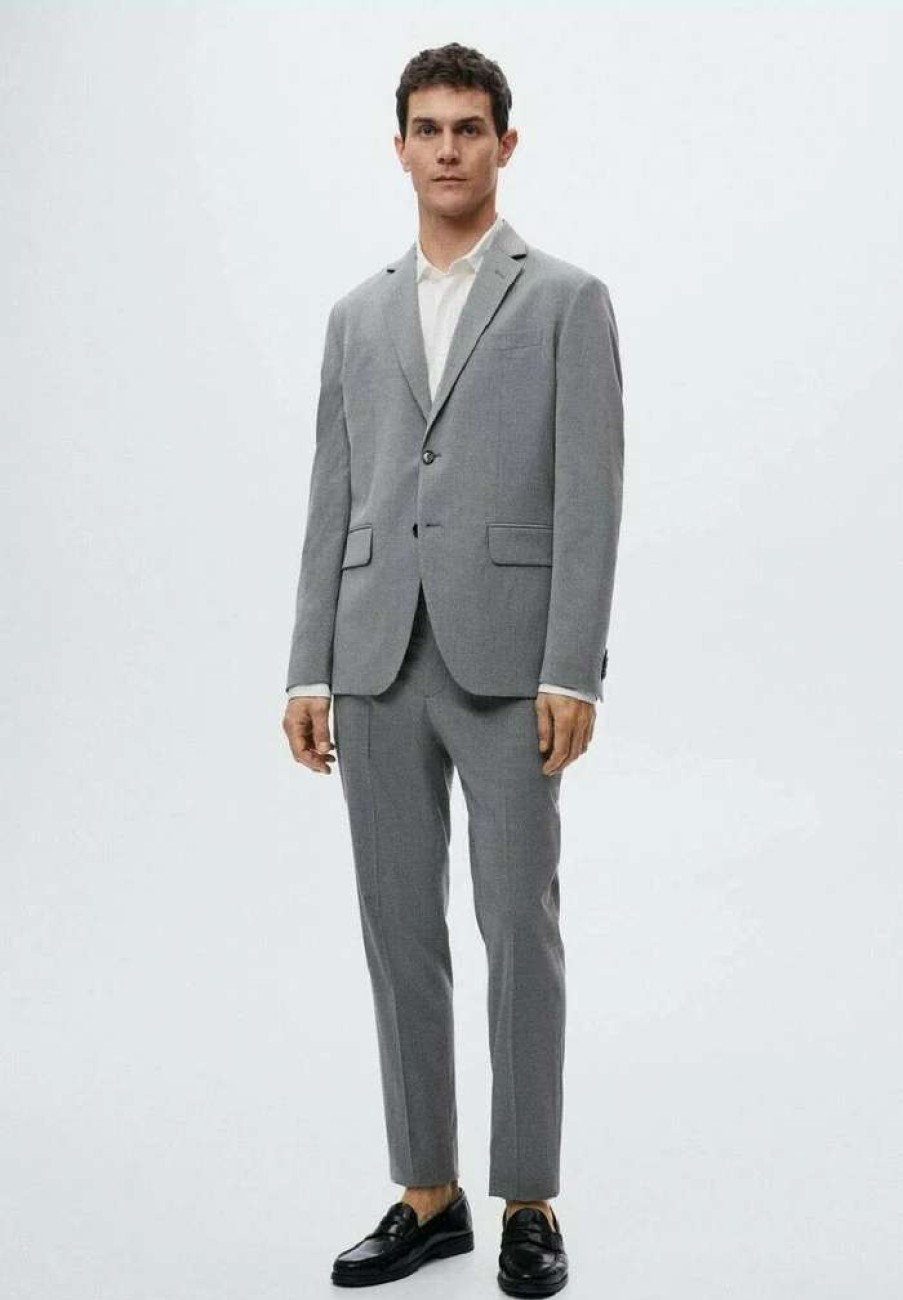 Clothing * | Mango Brasilia Suit Jacket Gris