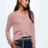 Clothing * | Mango Serranov Jumper Pale Pink