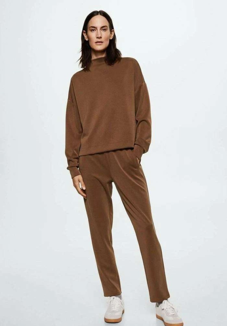 Clothing * | Mango Neo Jumper Marron