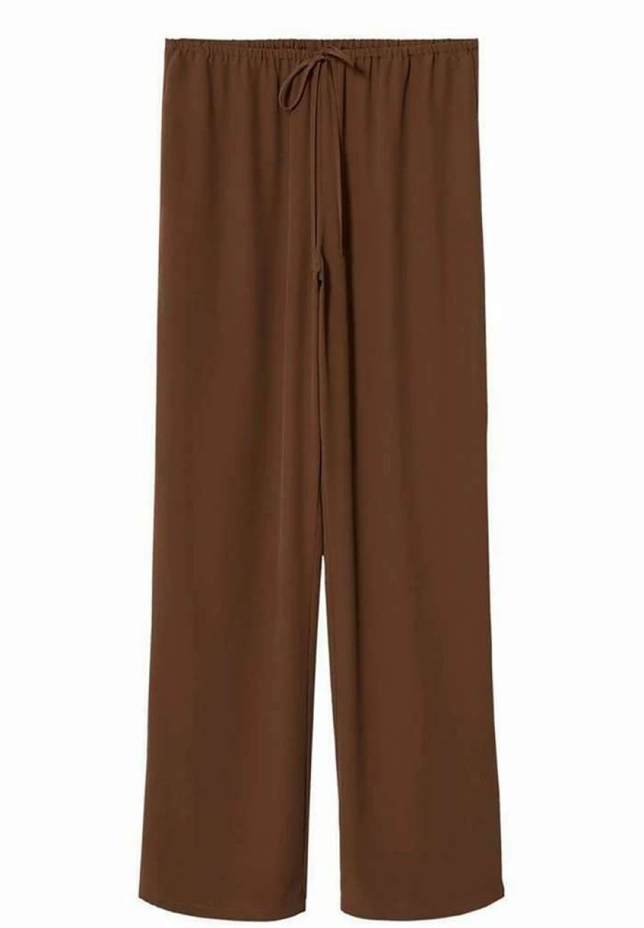 Clothing * | Mango Toto Trousers Brun