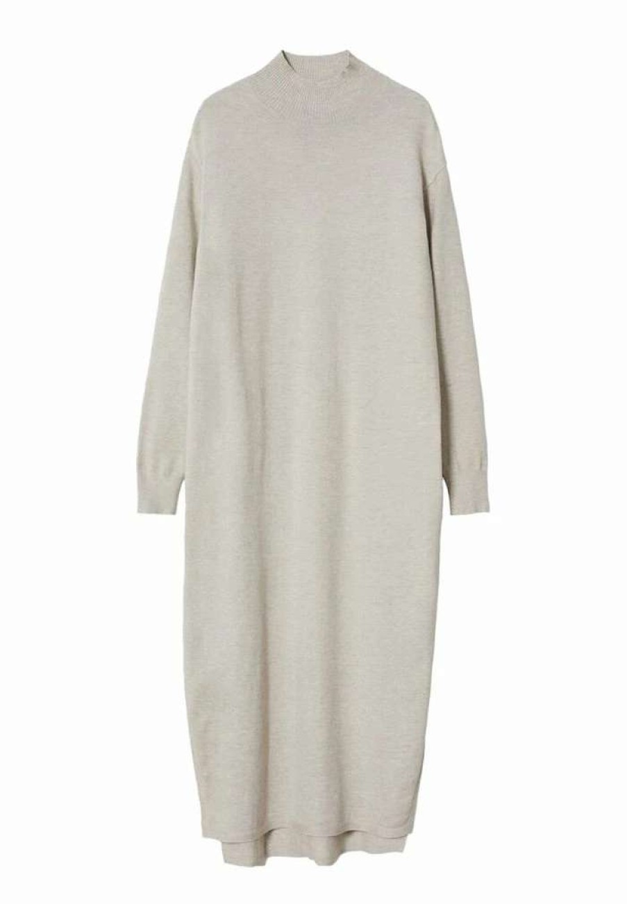 Clothing * | Mango Vieira Jumper Dress Light Pastel Grey