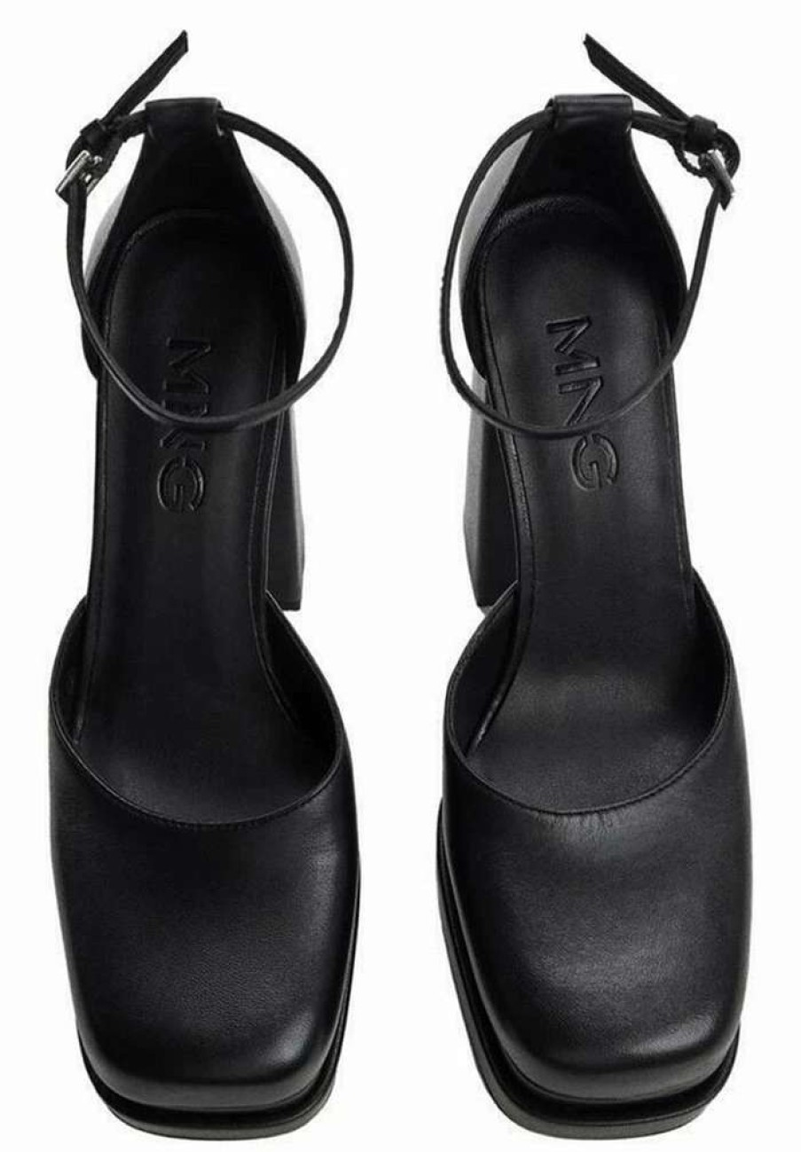 Shoe * | Mango Lua High Heeled Sandals Black