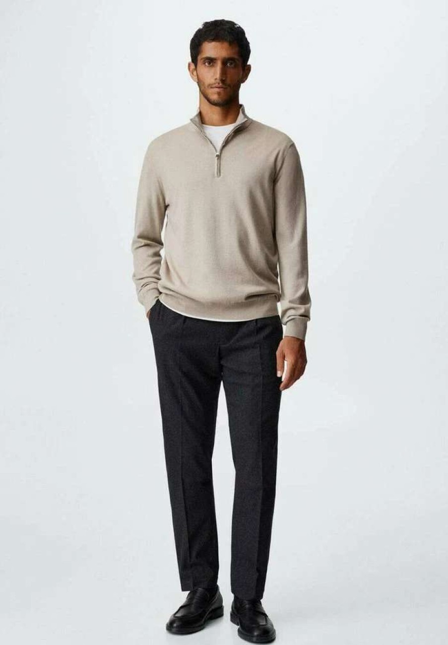 Clothing * | Mango Chinos Gris Anthracite