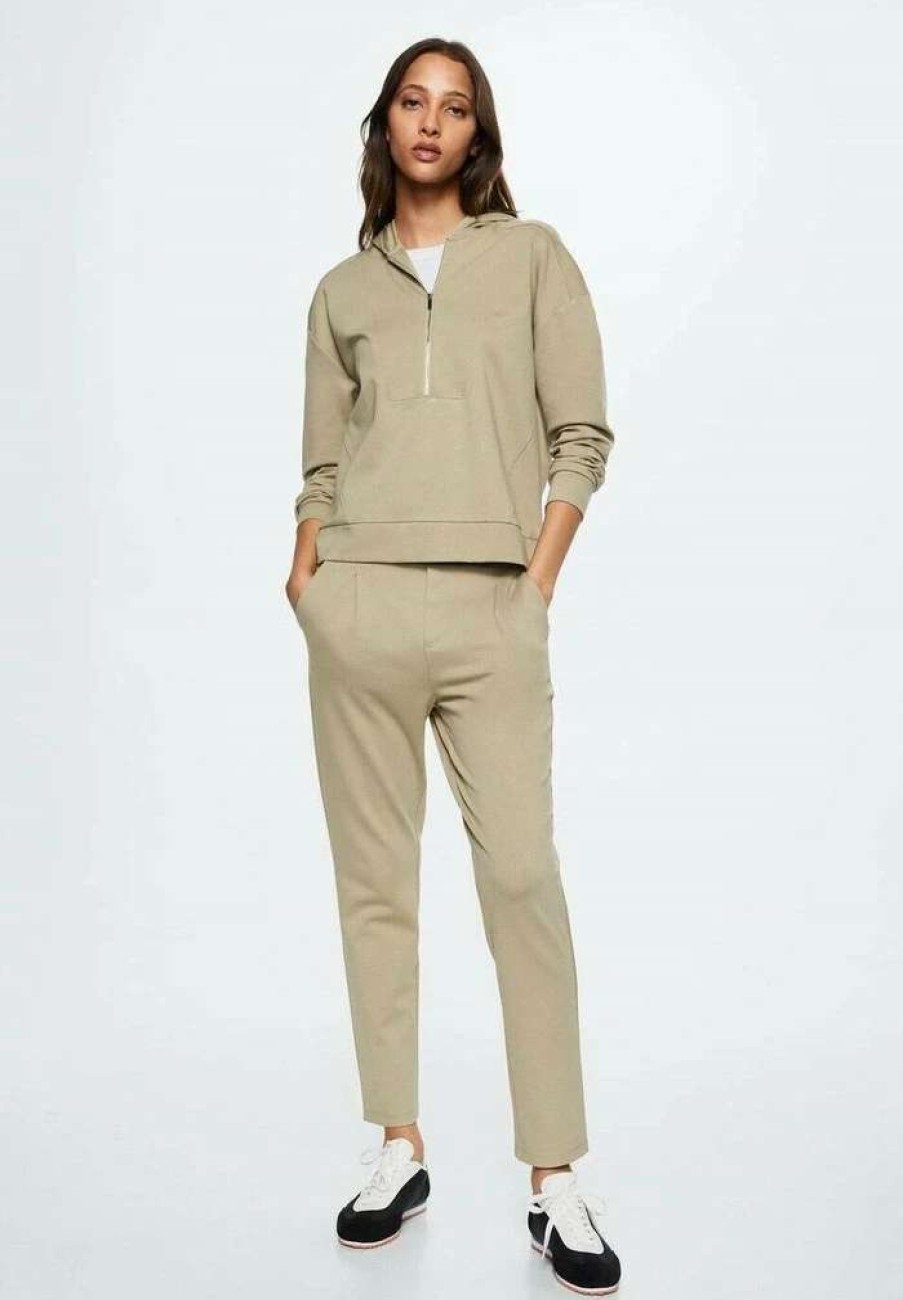 Clothing * | Mango Florida Blouse Khaki