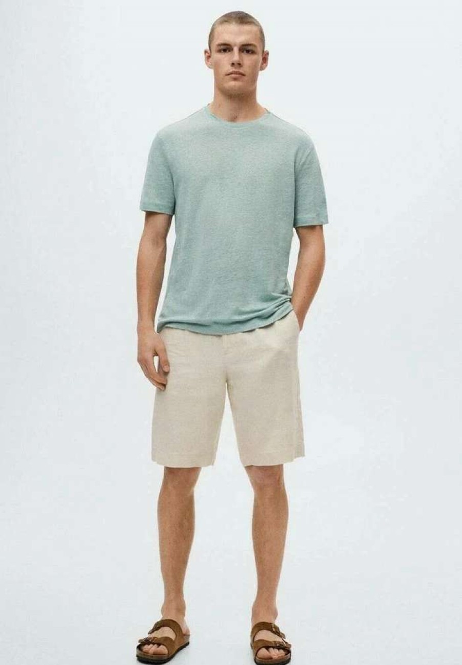 Clothing * | Mango Limanb Basic T-Shirt Akvagron