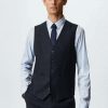 Clothing * | Mango Brasilia Suit Waistcoat Donkermarine