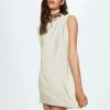 Clothing * | Mango Bosco-H Day Dress Ecru