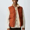 Clothing * | Mango Gerba Waistcoat Orange