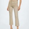 Clothing * | Mango Sienna Flared Jeans Zand