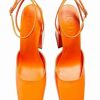 Shoe * | Mango High Heels Orange