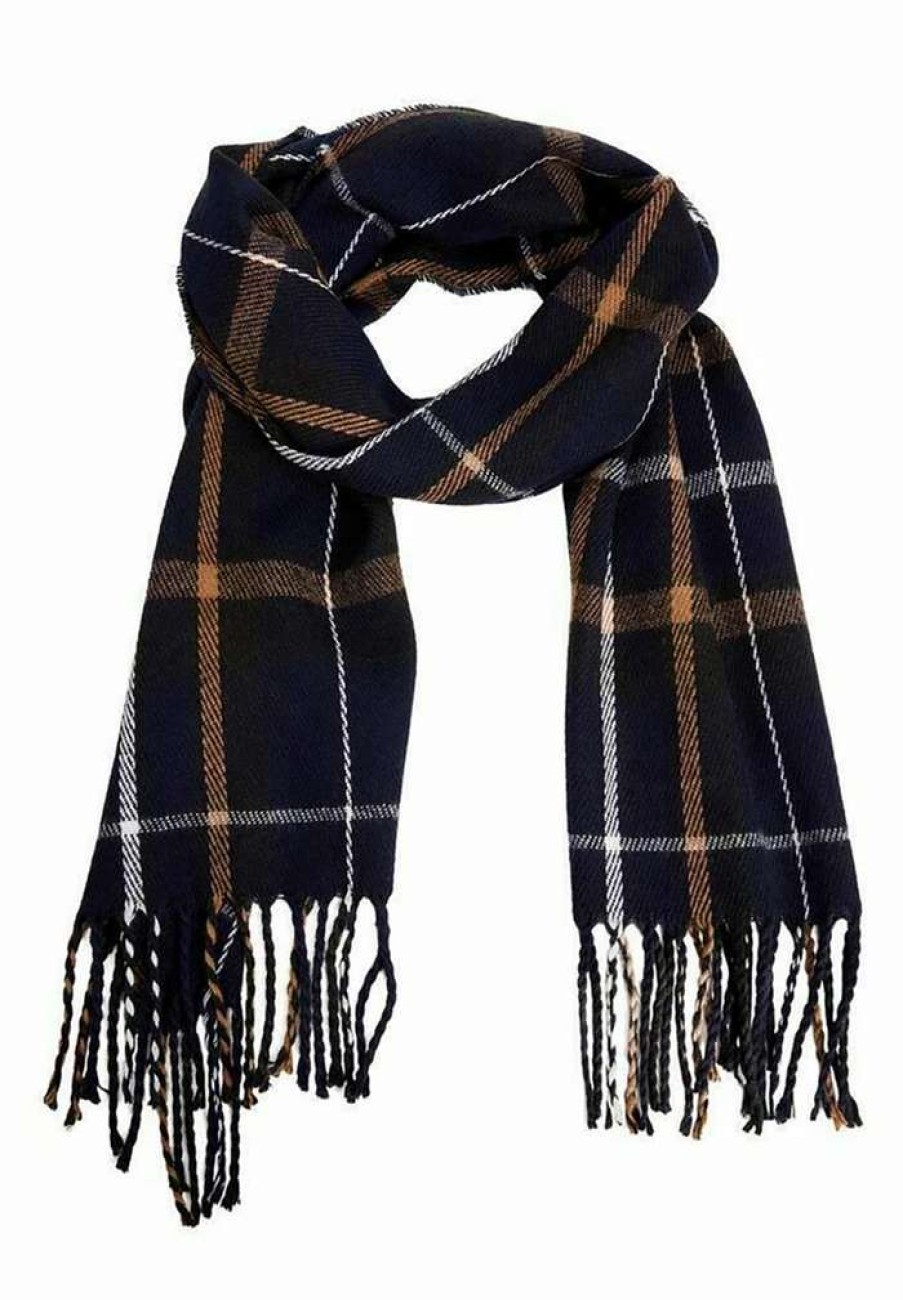 Accessoires * | Mango Oban Scarf Navy