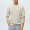 Clothing * | Mango Avena Sweatshirt Cremeweis