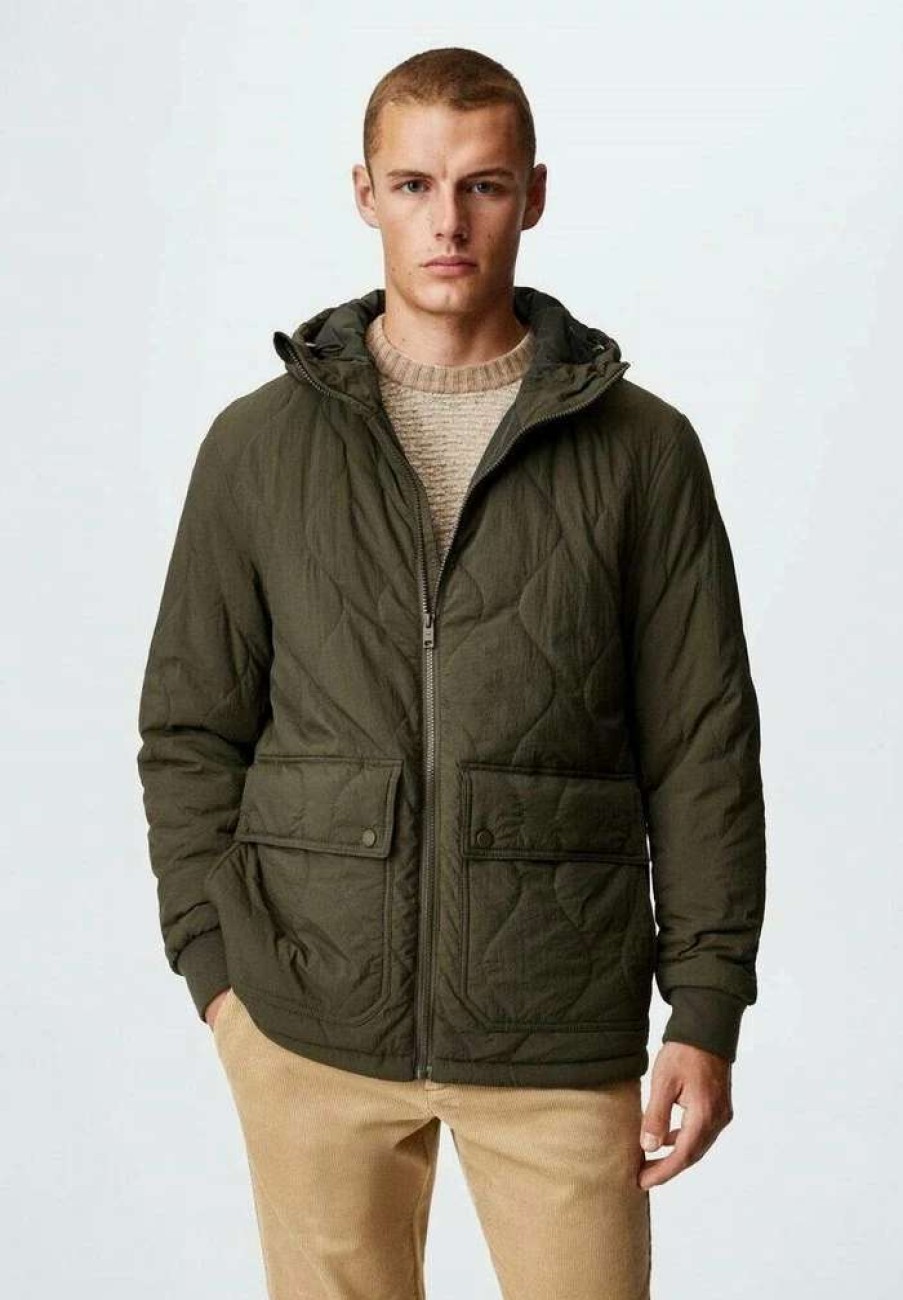 Clothing * | Mango Stefan Winter Jacket Kaki