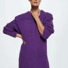 Clothing * | Mango Galacti Jumper Dress Lilac