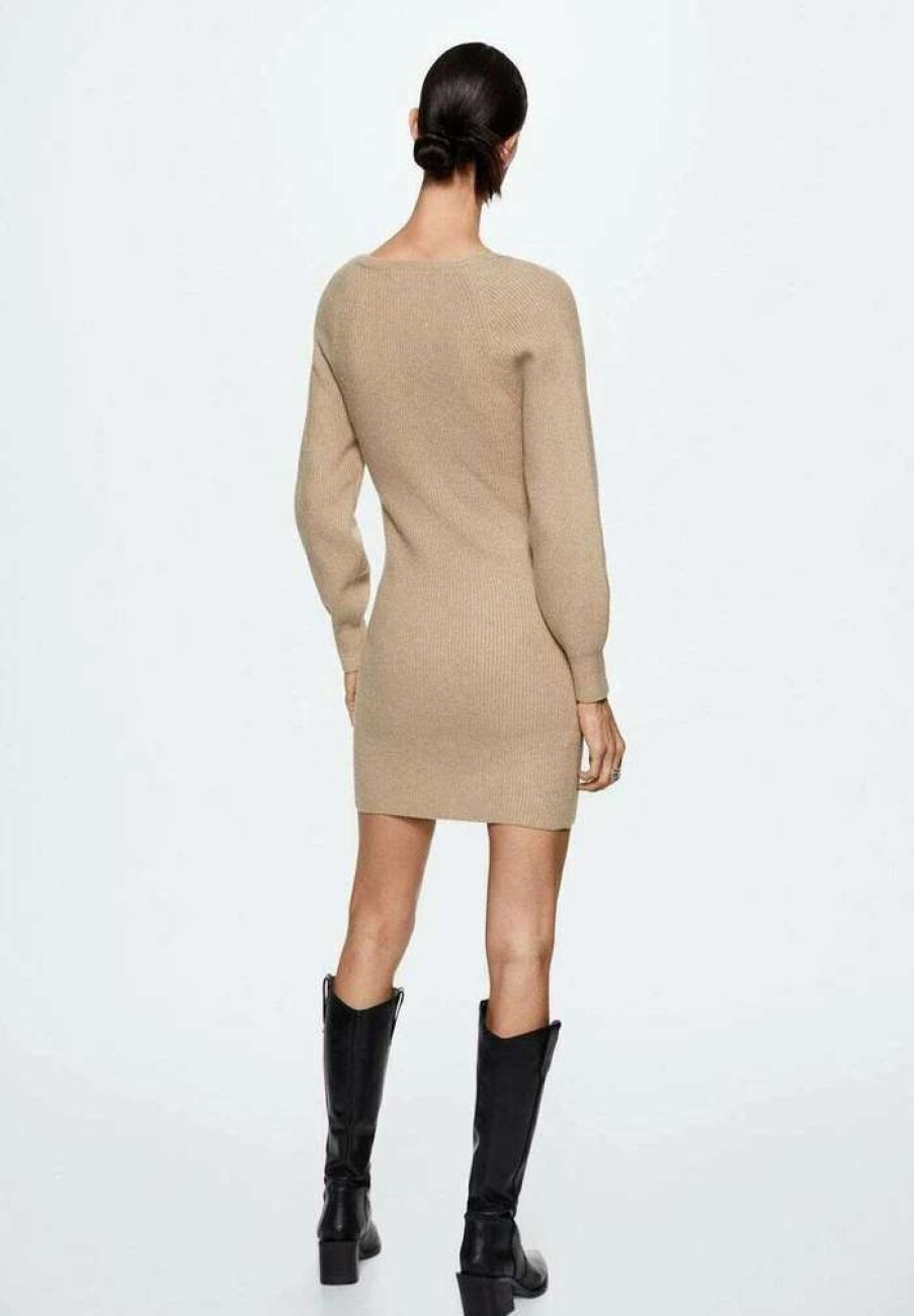 Clothing * | Mango Jolene Jumper Dress Gris Claro Pastel