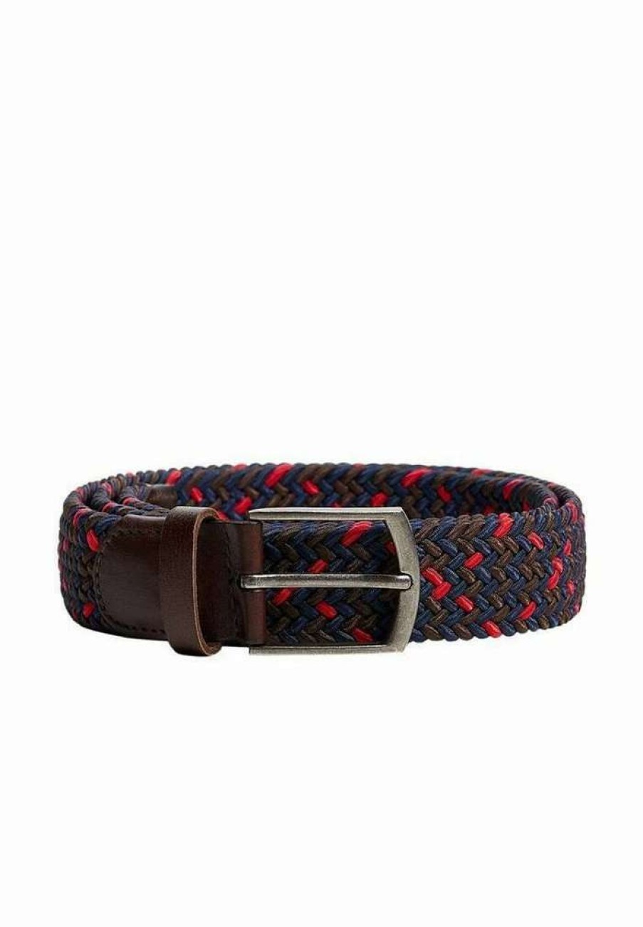 Accessoires * | Mango Colors Braided Belt Rot