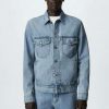 Clothing * | Mango Ryan Denim Jacket Lichtblauw