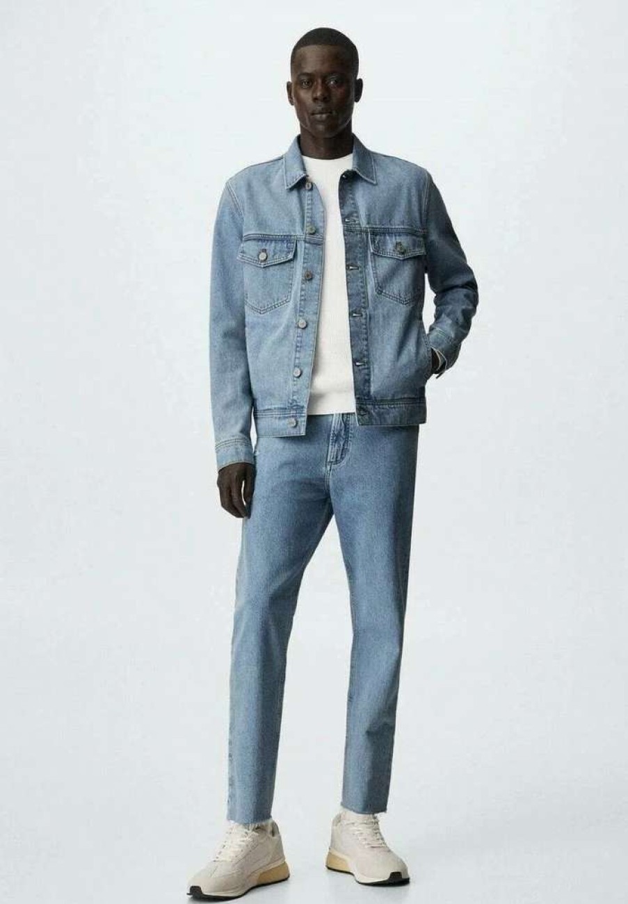 Clothing * | Mango Ryan Denim Jacket Lichtblauw