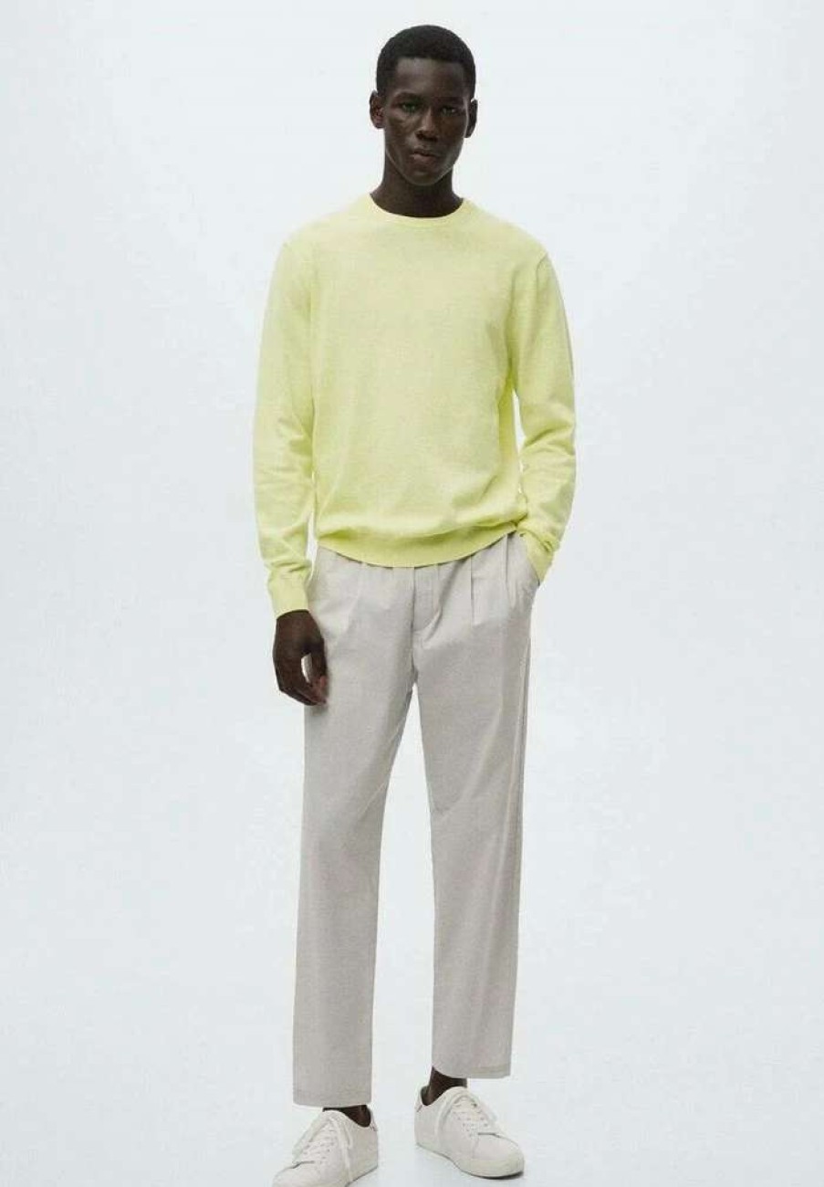 Clothing * | Mango Ten I Jumper Jaune Pastel