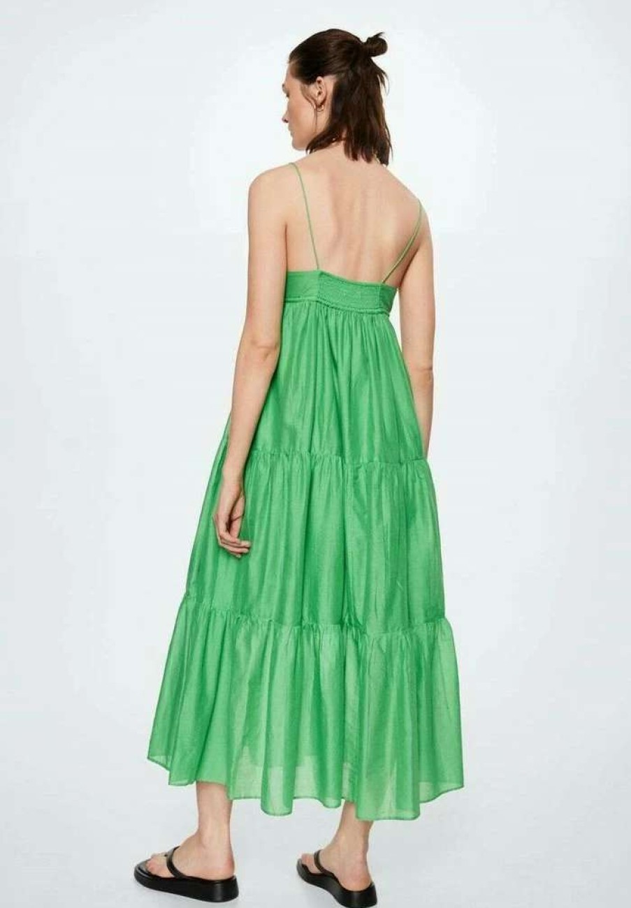 Clothing * | Mango Zamora Day Dress Groen