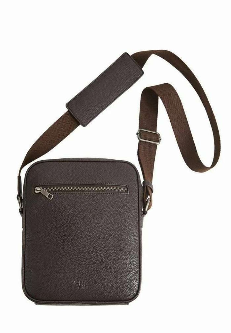 Accessoires * | Mango Allday Across Body Bag Marron