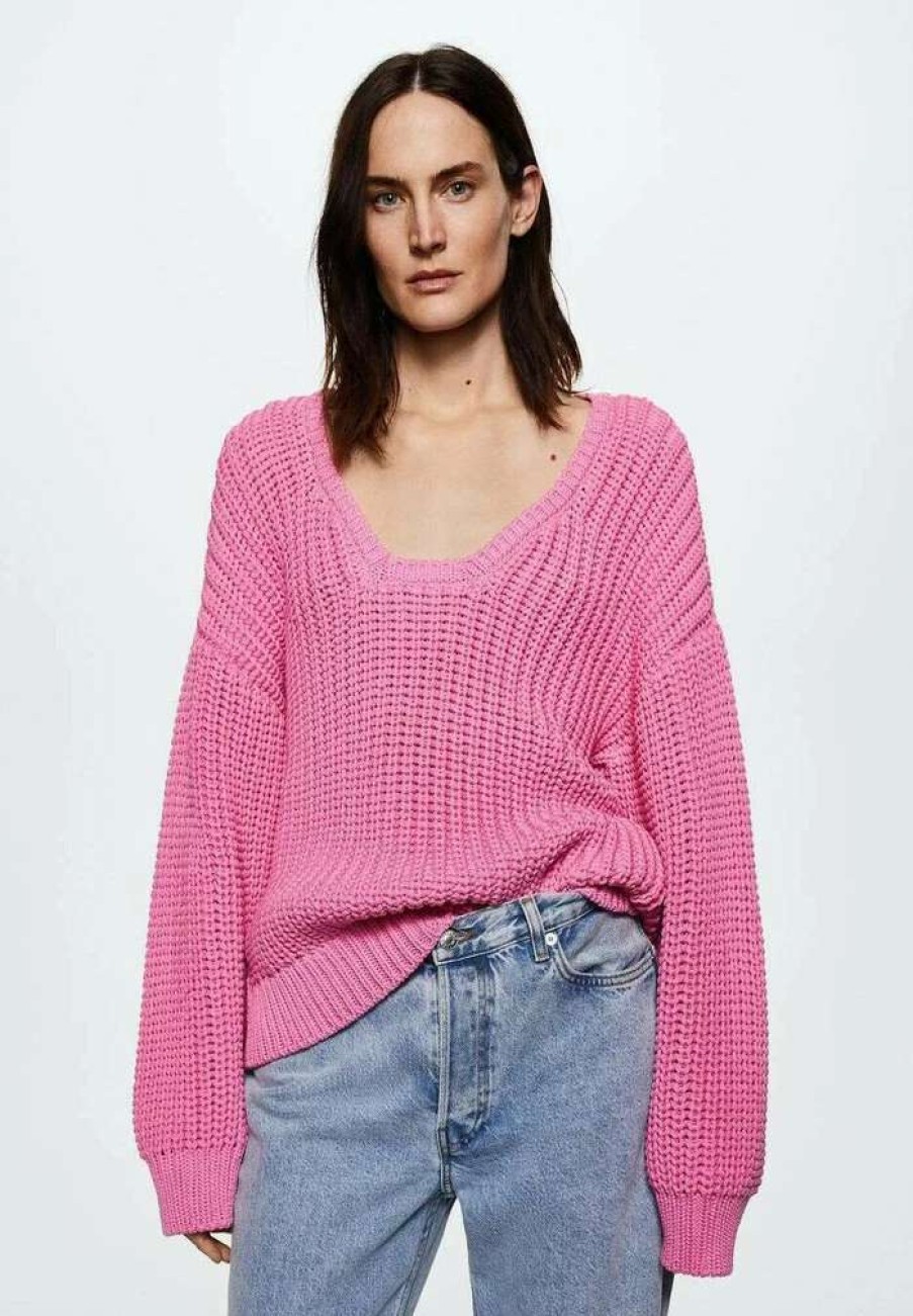 Clothing * | Mango Fruita Jumper Rosa