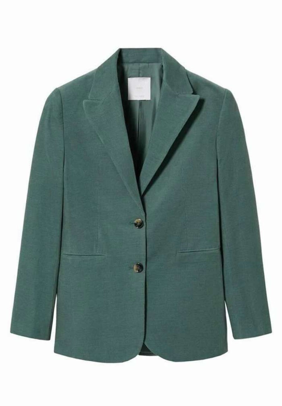 Clothing * | Mango Higalia Blazer Aqua Green