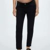 Clothing * | Mango Mternityi Jeans Skinny Fit Black Denim