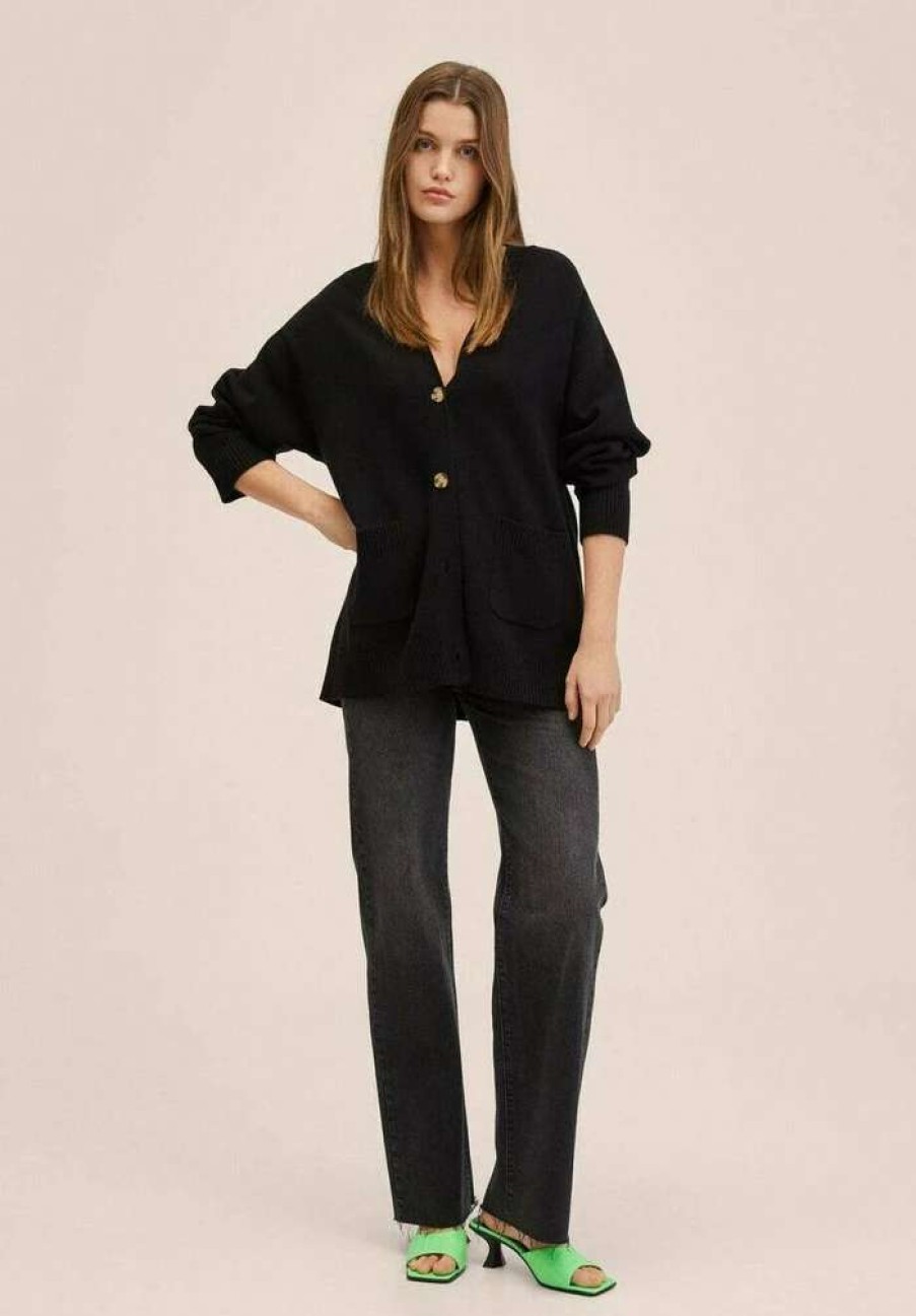 Clothing * | Mango Tortuga Cardigan Schwarz