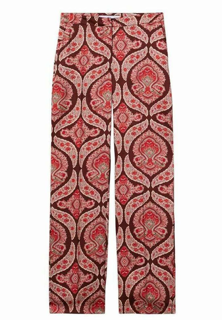 Clothing * | Mango Dakota Trousers Red