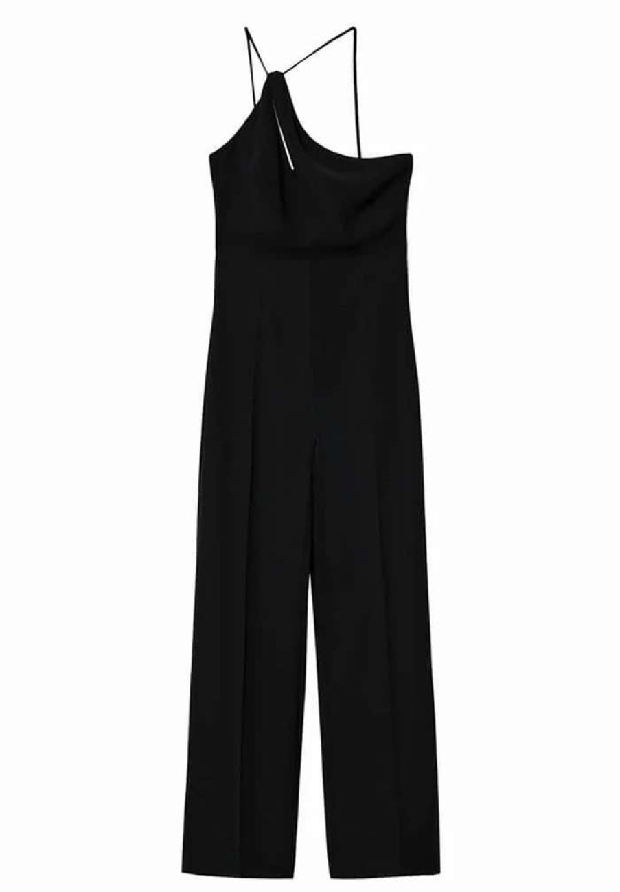 Clothing * | Mango Jaca Jumpsuit Nero