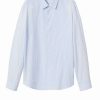 Clothing * | Mango Parata Shirt Sky Blue