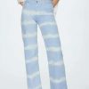 Clothing * | Mango Ibiza Flared Jeans Sky Blue