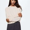 Clothing * | Mango Bahia Jumper Rose Pastel