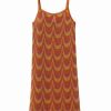 Clothing * | Mango Hawai Day Dress Oranje