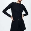 Clothing * | Mango Otile Jumper Dress Donkermarine