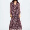 Clothing * | Mango Lesly Maxi Dress Bla