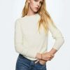 Clothing * | Mango Seeds Jumper Ecru