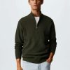 Clothing * | Mango Antiguap Jumper Khaki