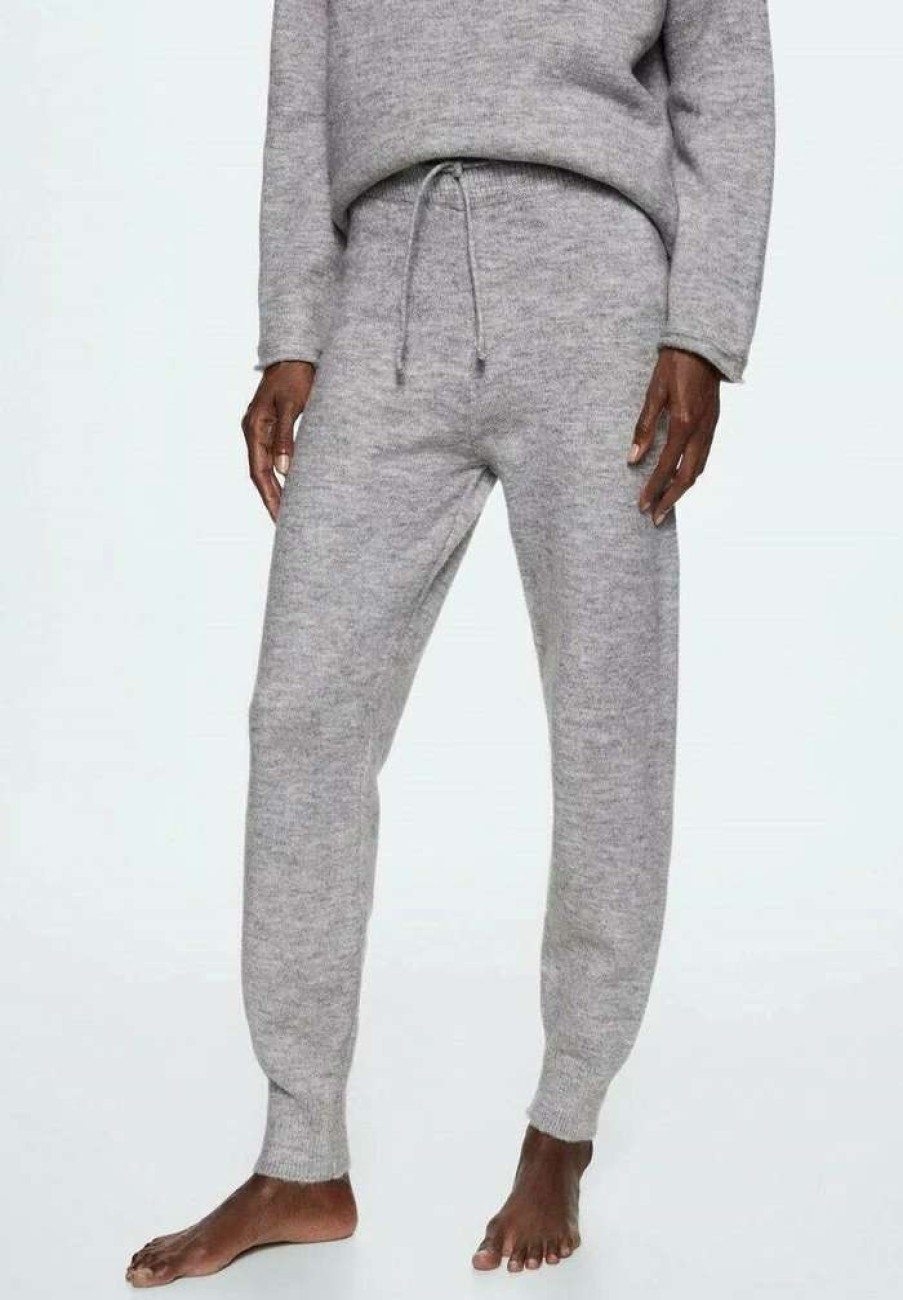 Clothing * | Mango Polo Tracksuit Bottoms Lichtgrijs