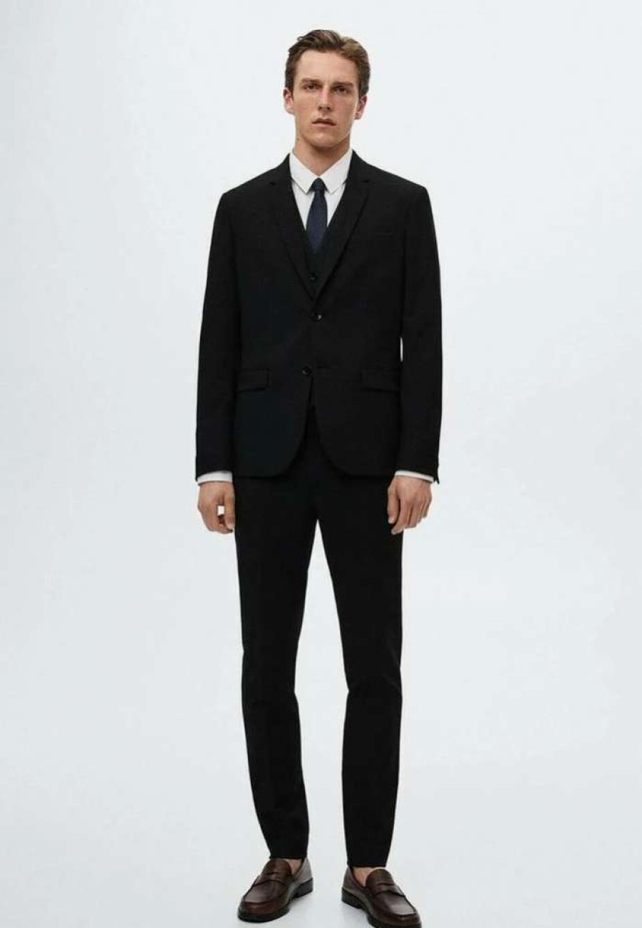 Clothing * | Mango Paulo Suit Jacket Black