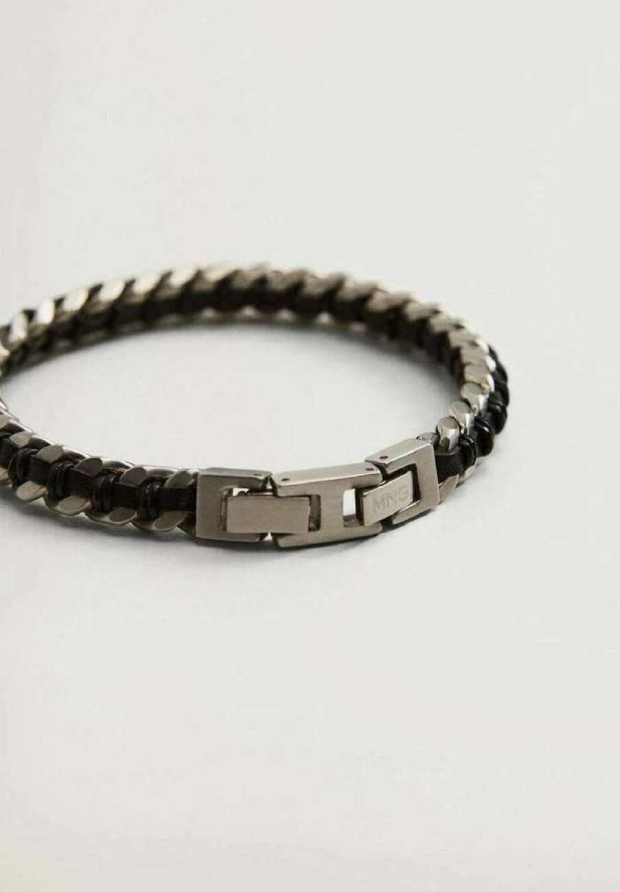 Accessoires * | Mango Bracelet Silver