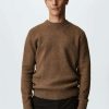 Clothing * | Mango Park Jumper Mink Grey