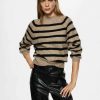 Clothing * | Mango Hummus Jumper Mellembrun