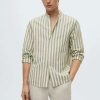 Clothing * | Mango Elda Shirt Khaki