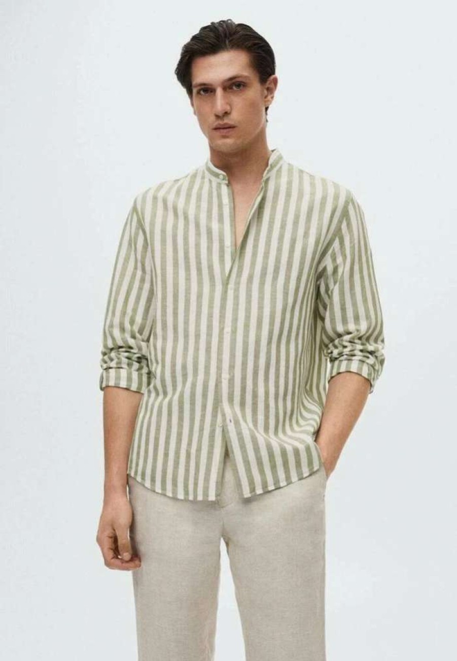 Clothing * | Mango Elda Shirt Khaki