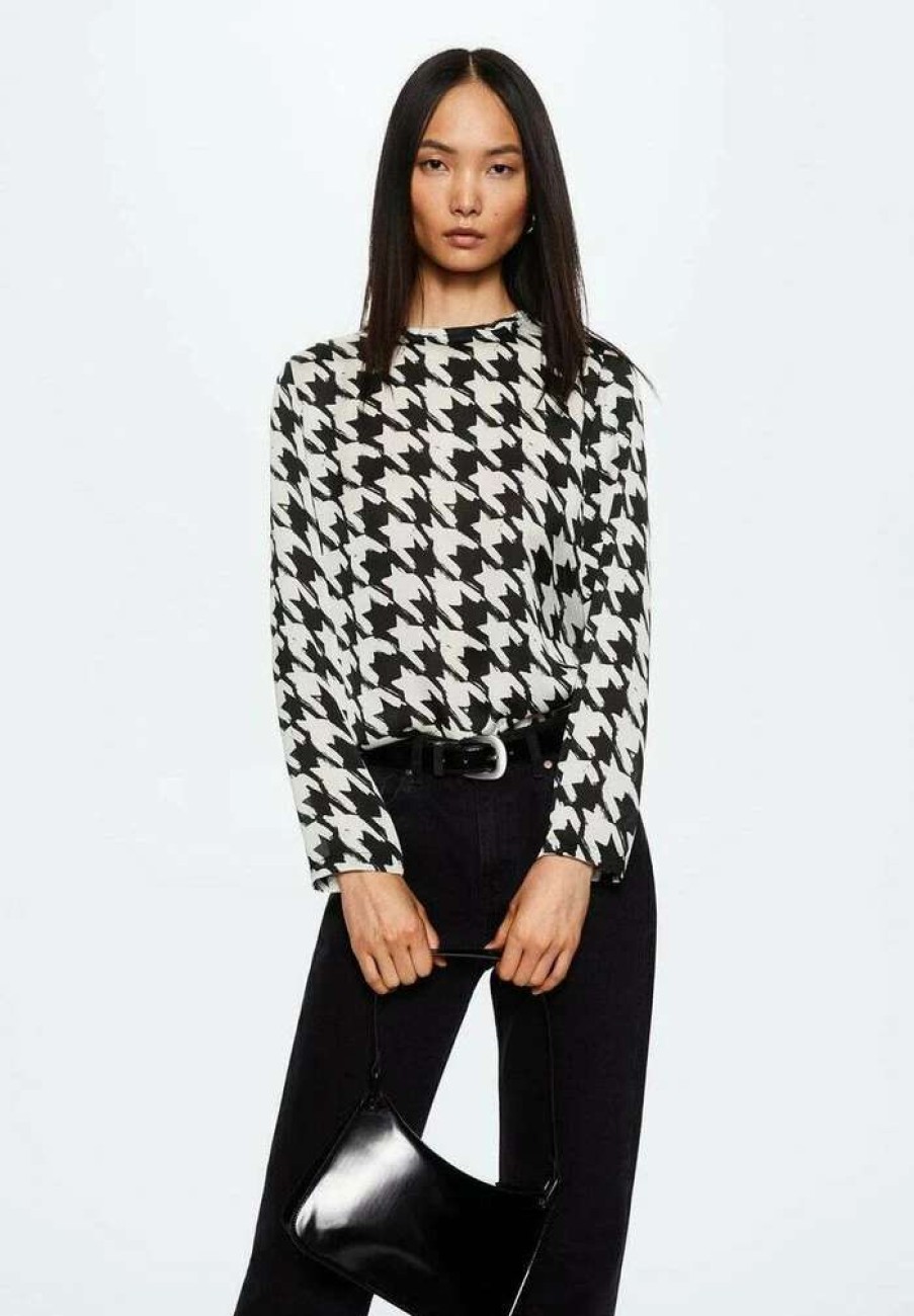 Clothing * | Mango Nicely Blouse Cremeweis