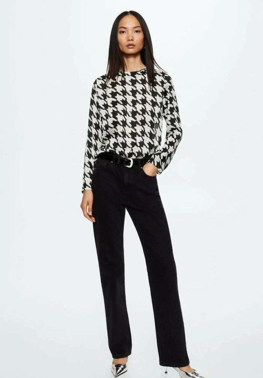 Clothing * | Mango Nicely Blouse Cremeweis