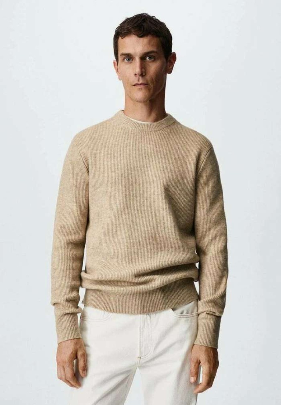 Clothing * | Mango Park Jumper Sand