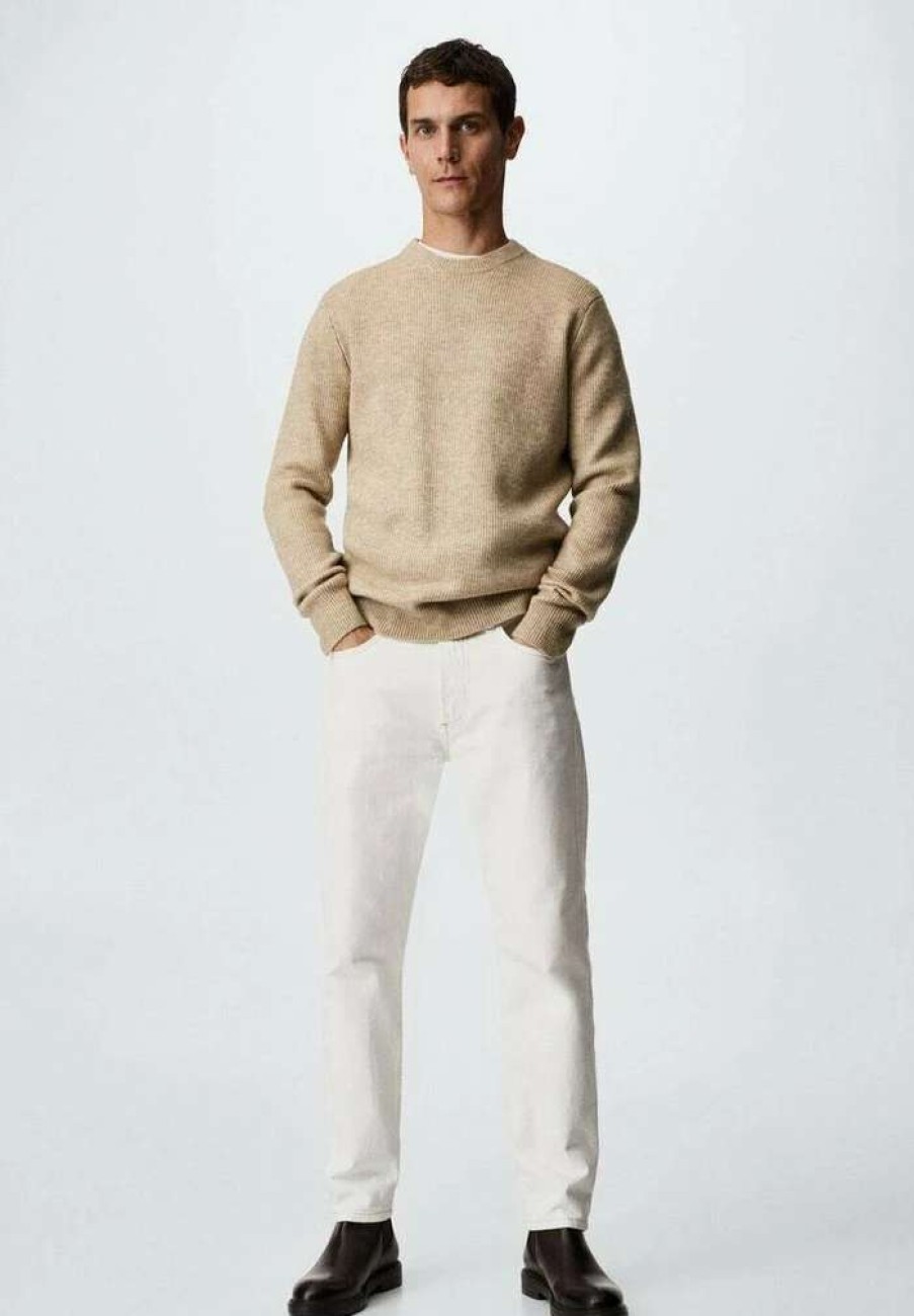 Clothing * | Mango Park Jumper Sand